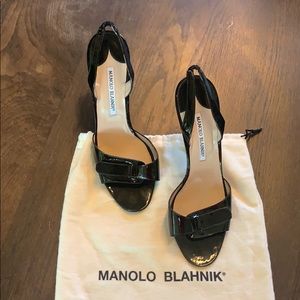 Manolo Blahnik black high heels